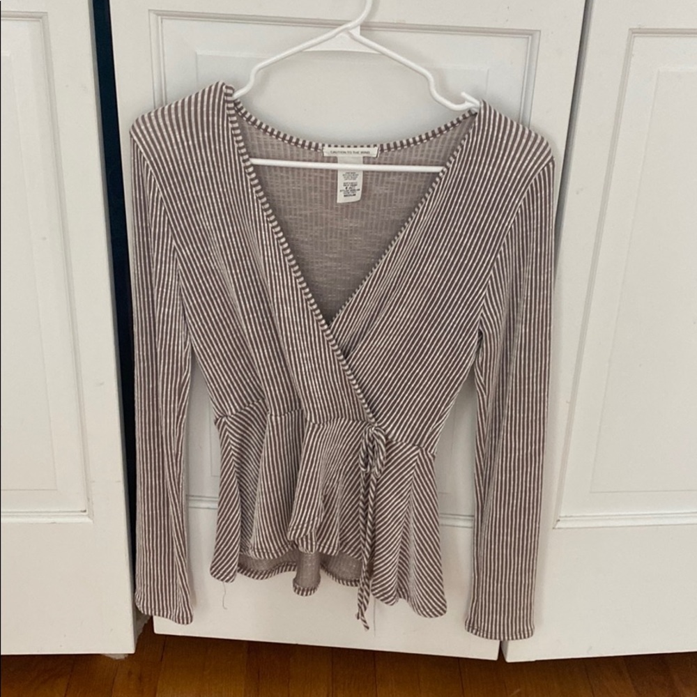 Striped long sleeve